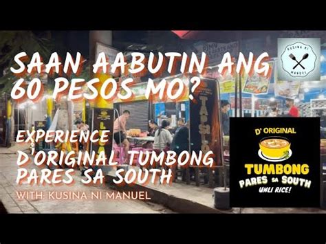 D' Original Tumbong Pares sa South .